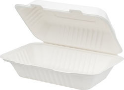Tessera Σετ 125 Κουτιά Burger από Ζαχαροκάλαμο 23x15εκ.