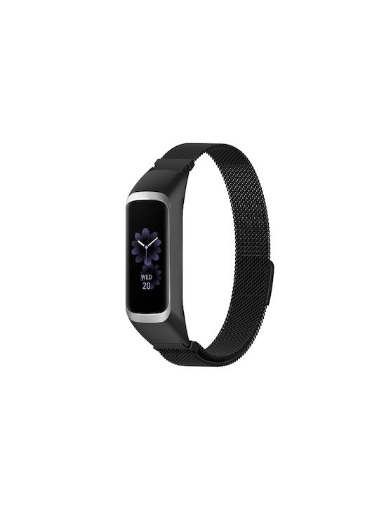Armband Rostfreier Stahl Schwarz (Galaxy Fit 2)