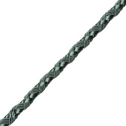 Κορδόνι Rayon Σχέδιο Πράσινο Φασκόμηλου 0.7cm Μ...