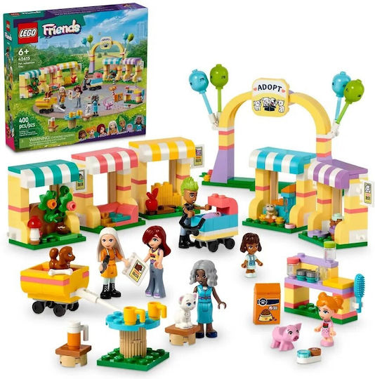 LEGO Friends Pet Adoption Day Pentru Vârsta 6+ Număr Bucăți 400