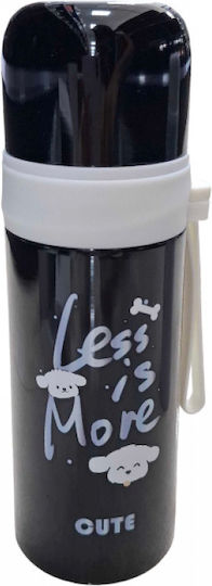 Portable Bottle-Thermos Bottle Thermos Stainless Steel / Plastic 500ml Black