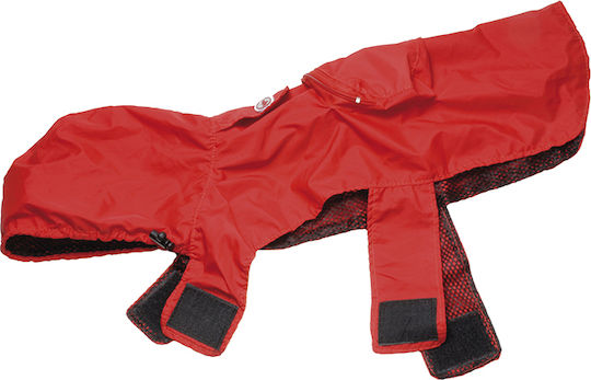 Record Wasserdichter Hundemantel Rot Tasche XXL 60-88cm