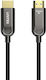 Unitek HDMI 2.1 Ultra High Speed 48Gbps 4K 120Hz HDR VRR Cable HDMI male - HDMI male 30m Μαύρο