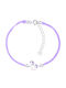 Bellita Unicorn Bracelet Purple Cord