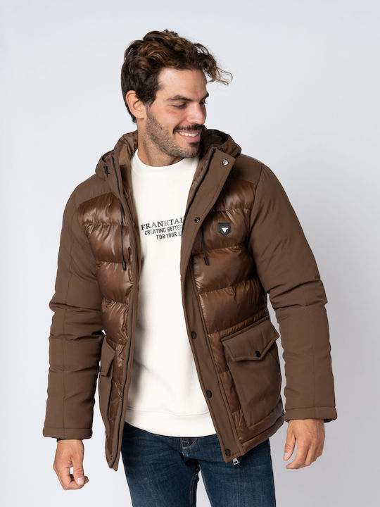 Μπουφάν Dark Brown
