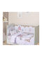 Das Home Decke Kinderbett Samt Weiß 110x140cm