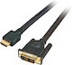 EFB Kabel DVI-D-Stecker - HDMI-Stecker 10m Schwarz (K5432.10V2)