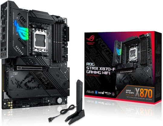 Asus ROG STRIX X870-F GAMING WIFI Motherboard ATX με AMD AM5 Socket 90MB1IV0-M0EAY0