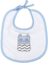 Baby Star Friends Σαλιάρα Υφασμάτινη με Αυτοκόλλητο Σιελ