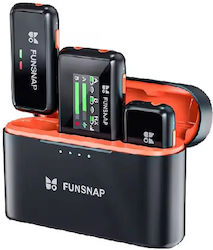 Funsnap M6 Microfon Fără Sârmă De Rever, Clip On