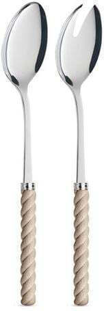 Inox Serving Utensil Set Beige 2pcs