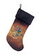 Christmas Decorative Black Socks