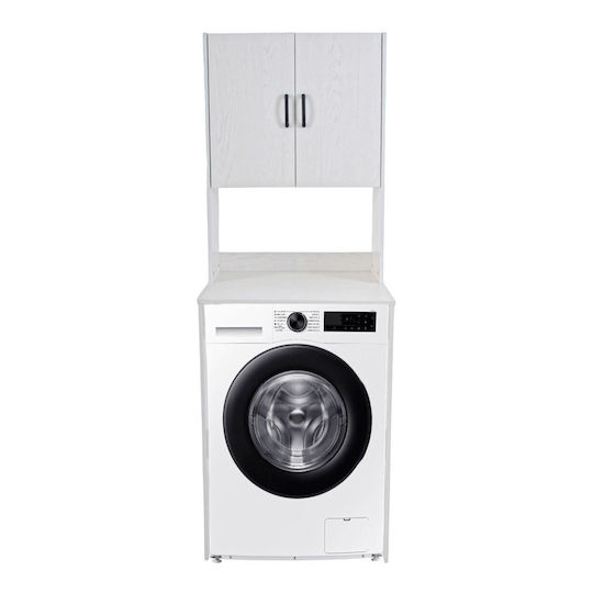 Ankor Cabinet de baie Mobilier pentru baie L64xA60xÎ180cm Alb