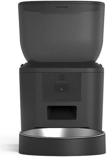 Bruno Automatic Stainless Steel Feeder for Dog & Cat with Base 4lt 31cm in Black Color