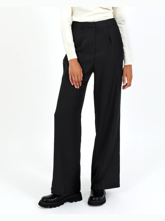 Doca Women's Fabric Trousers Black