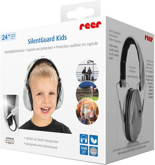 Reer Silentguard Kids Earplugs Gray 2pcs 53271