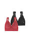 Dorina Lana Women's Bralette Bras Coral-Black 2Pack