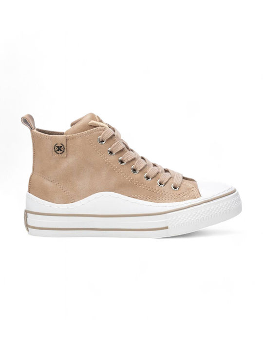 Xti Kids Sneakers High Beige