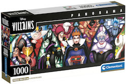 Disney Villains Panorama Puzzle 2D 1000buc Disney Villains Panorama Puzzle 2D 1000buc