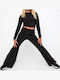 Kids' Set with Leggings Winter 2pcs Black