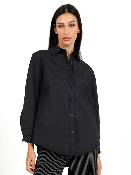 Doca Women's Long Sleeve Shirt Black