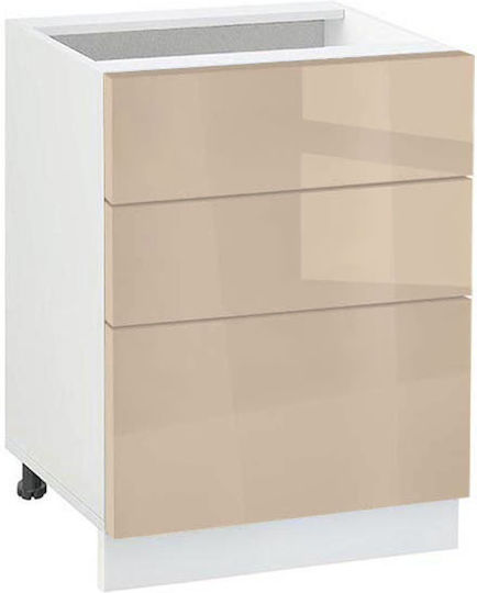 Νο 603 Επιδαπέδιο Ντουλάπι Vizon 60x52x82εκ.