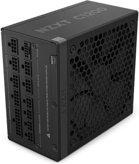 NZXT C1200 ATX 3.1 1200W Black Computer Power Supply Full Modular 80 Plus Gold