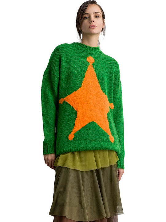 Tailor Made Knitwear Damen Pullover Green