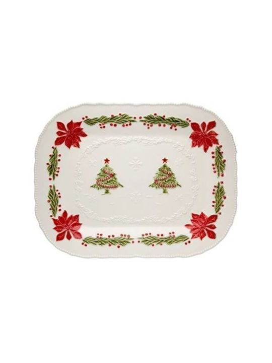 Bordallo Pinheiro Christmas Tray