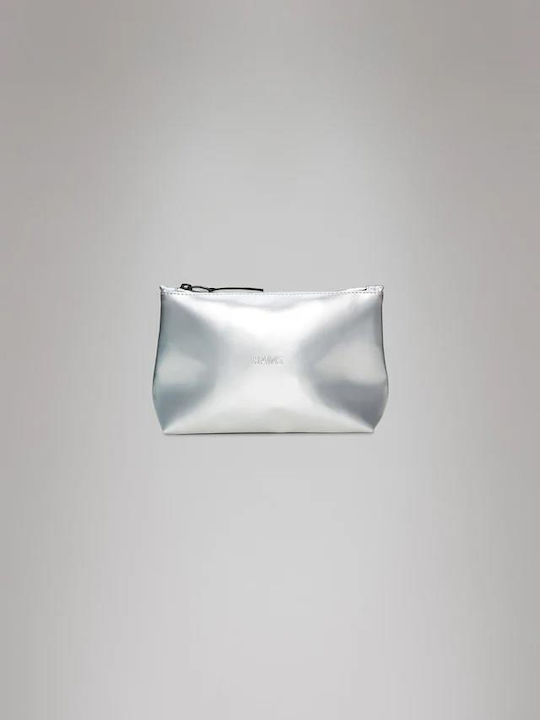 Rains Toiletry Bag in Silver color 20cm