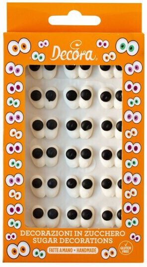 Sugar Decorative Eyes X18 1.5 Cm Decora