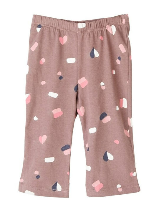 Kinder Leggings Lang Purple