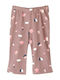 Kinder Leggings Lang Purple