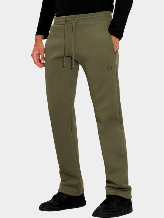 Jogginghose mit Gummizug Khaki