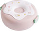 Zmart Food Container Round Donut Pink 17cm