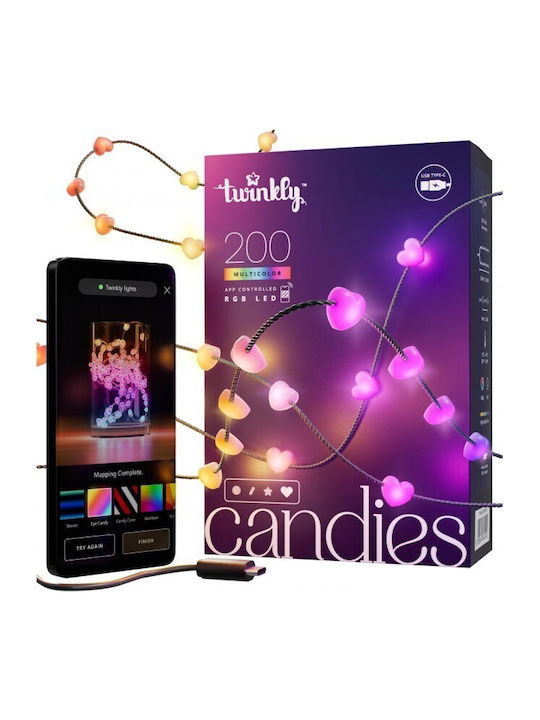 Twinkly Candies Smart Γιρλάντα Φωτισμού LED Twinkly Candies Smart Γιρλάντα Φωτισμού LED