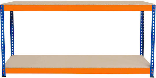 Banc de lucru S-rax cu 2 niveluri 180cm X 45cm X 90cm