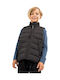 Kids' Casual Jacket Sleeveless Black