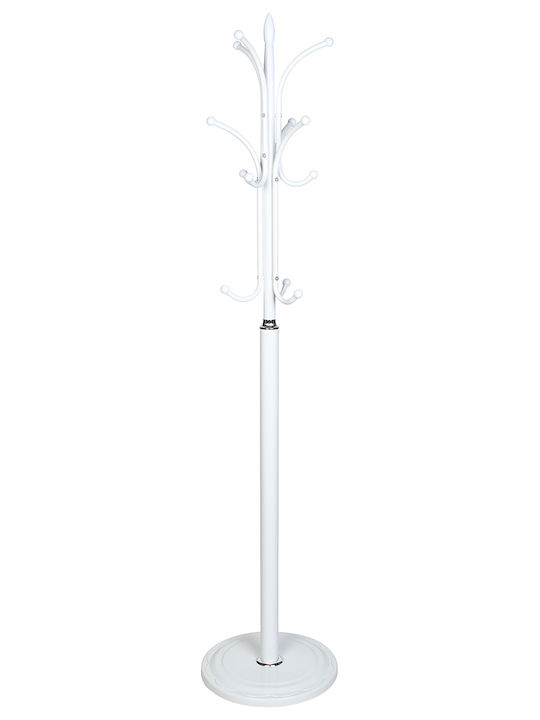 Keskor Καλόγερος Μεταλλικός Λευκός 177cm