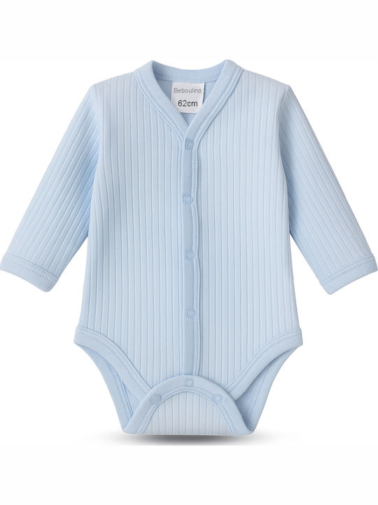 Beboulino Baby Bodysuit Long-Sleeved Blue