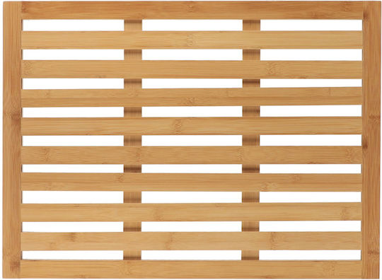 Badematten Hölzernes 06.7410195 Natürliche 62x45cm