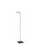 Lucide Lightning Aaron LED Floor Lamp H134xW20cm. with Warm White Light 1000lm Black