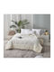 Charalambidis Textiles Bettbezug Großes Doppelbett 220x240cm Ecru 750 GSMGsm