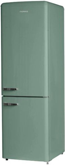 Morris Retro Combină frigorifică 330lt Total NoFrost Î190xL59.5xA69.4cm. Verde MRS-31332LGM