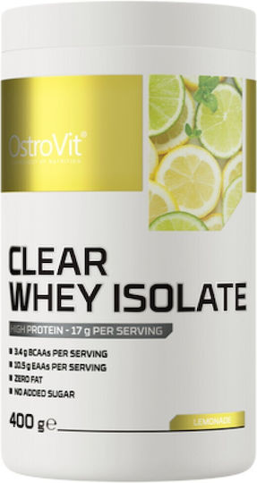 Clear Whey Isolate 84% Суроватъчен Протеин Изолат Без Мазнини и Въглехидрати 400 Грама Лимон