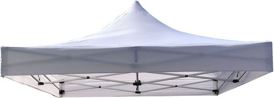Epiplo-Fos Κάλυμμα για Κιόσκι Λευκό με Επίστρωση PVC 2x3m