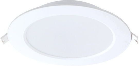 Vito Χωνευτό LED Panel 18W με Ψυχρό Λευκό Φως 6000K
