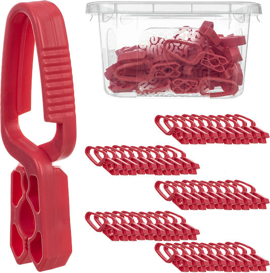 Clemă de Rufe Kadax pentru Lenjerie, Set 50 Bucăți + Container Clemă de Rufe Kadax pentru Lenjerie, Set 50 Bucăți + Container