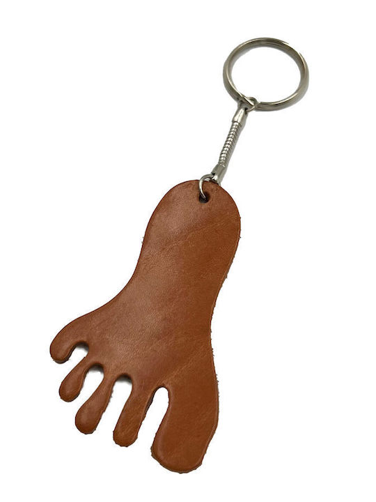 ByLeather Χειροποίητο Μπρελόκ Δερμάτινο Ταμπά