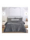 Greenwich Polo Club Duvet Cover Queen 220x240cm 3484 Grey 700 GSMGsm 11.5 togs Togs
